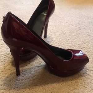 Beautiful red Stuart Weitzman heels